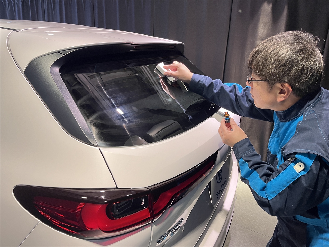 ガラス撥水コーティング