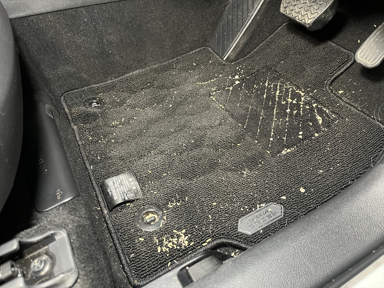 車内クリーニング (嘔吐)