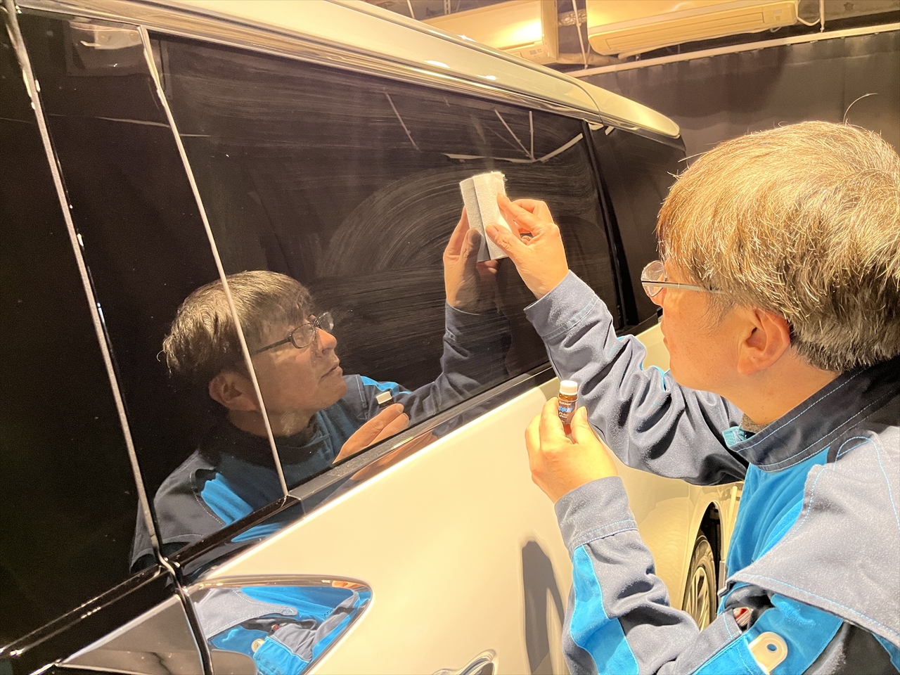 ガラス撥水コーティング