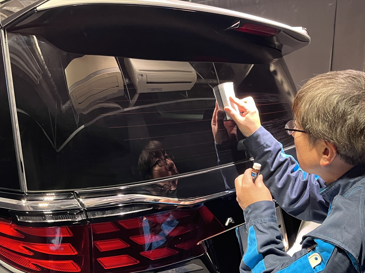 ガラス撥水コーティング