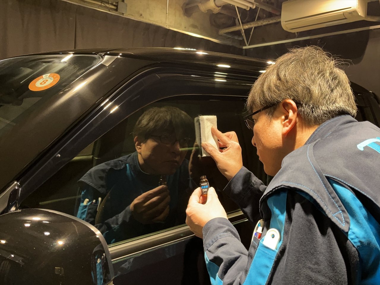 ガラス撥水コーティング