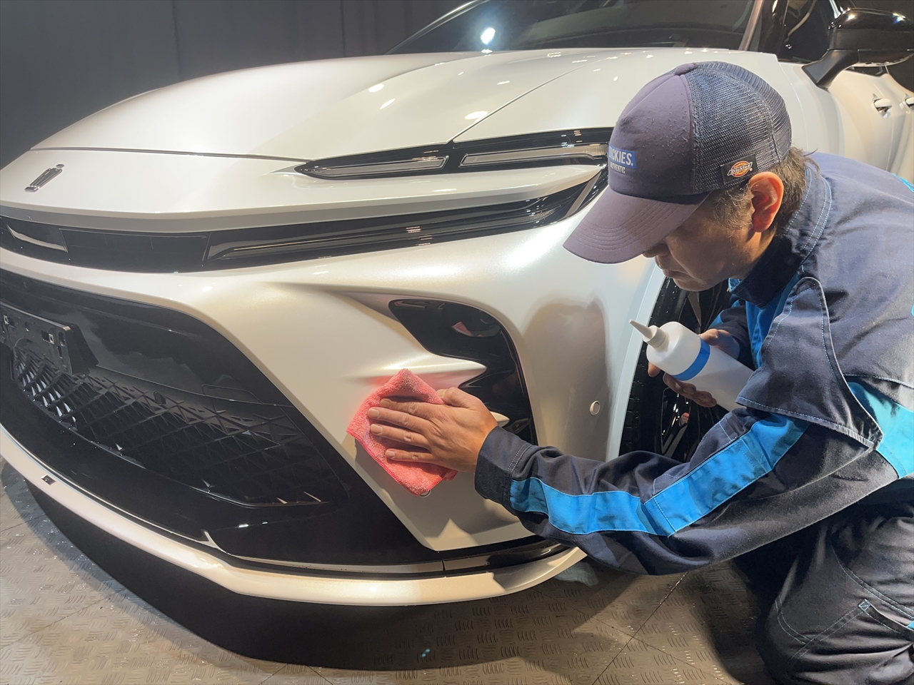 カーコーティング(部分施工)