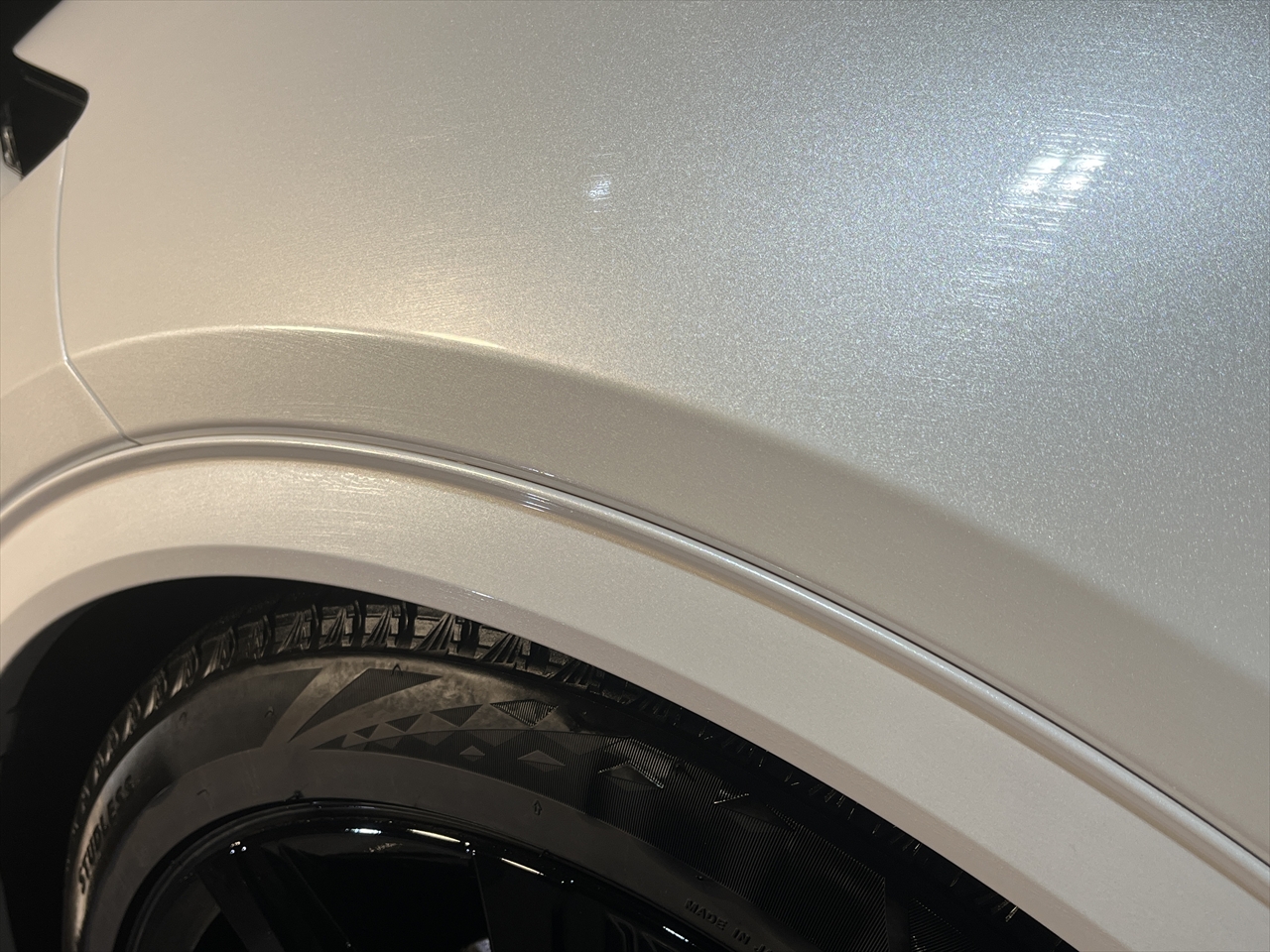 カーコーティング(部分施工)