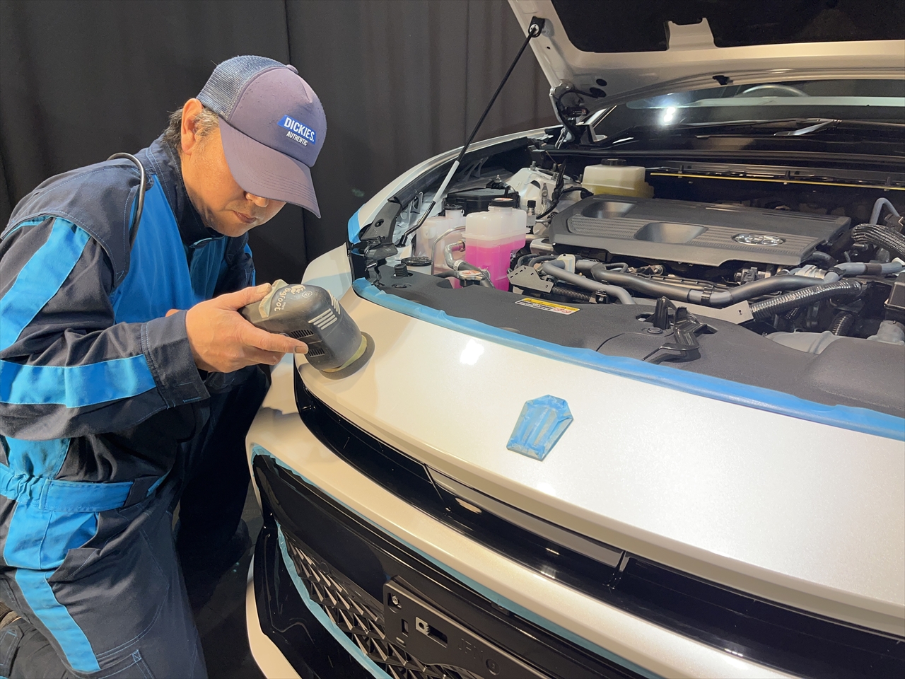 カーコーティング(部分施工)