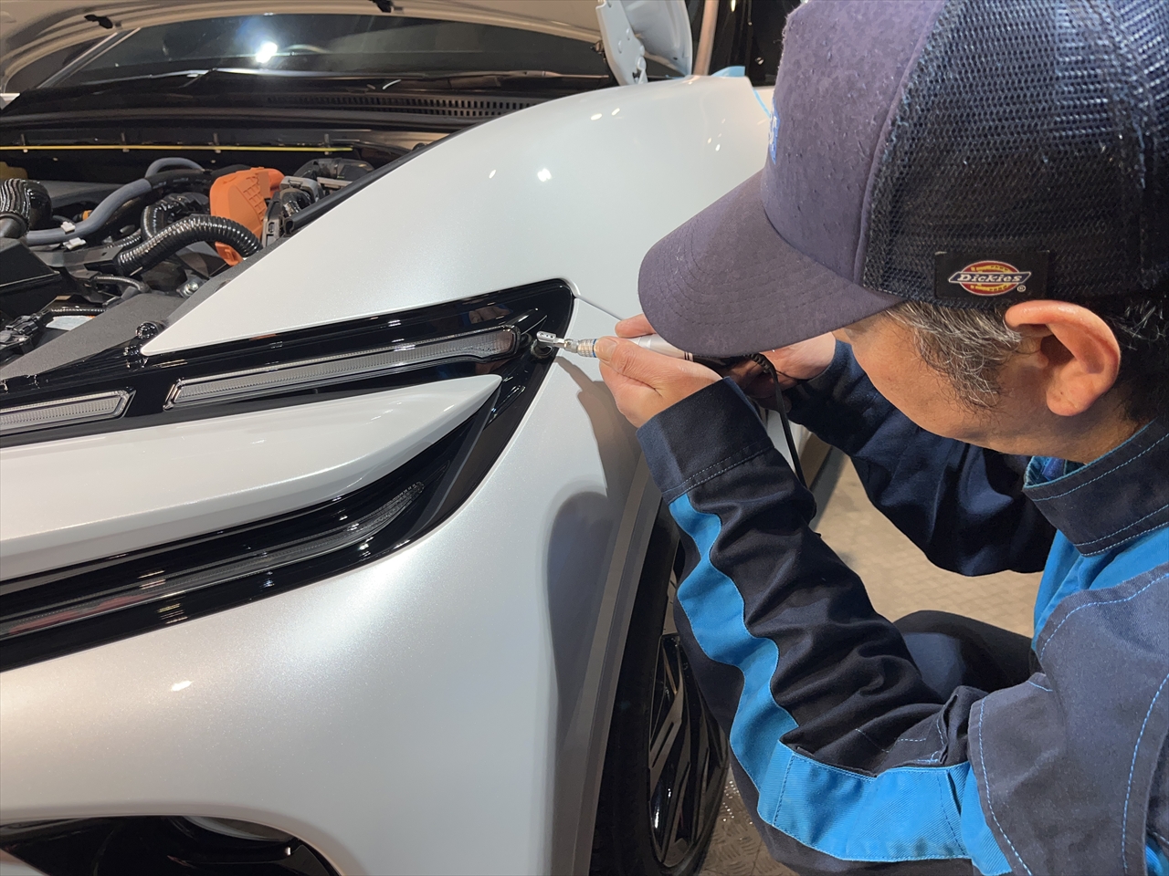 カーコーティング(部分施工)