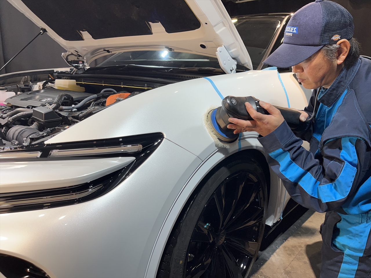 カーコーティング(部分施工)