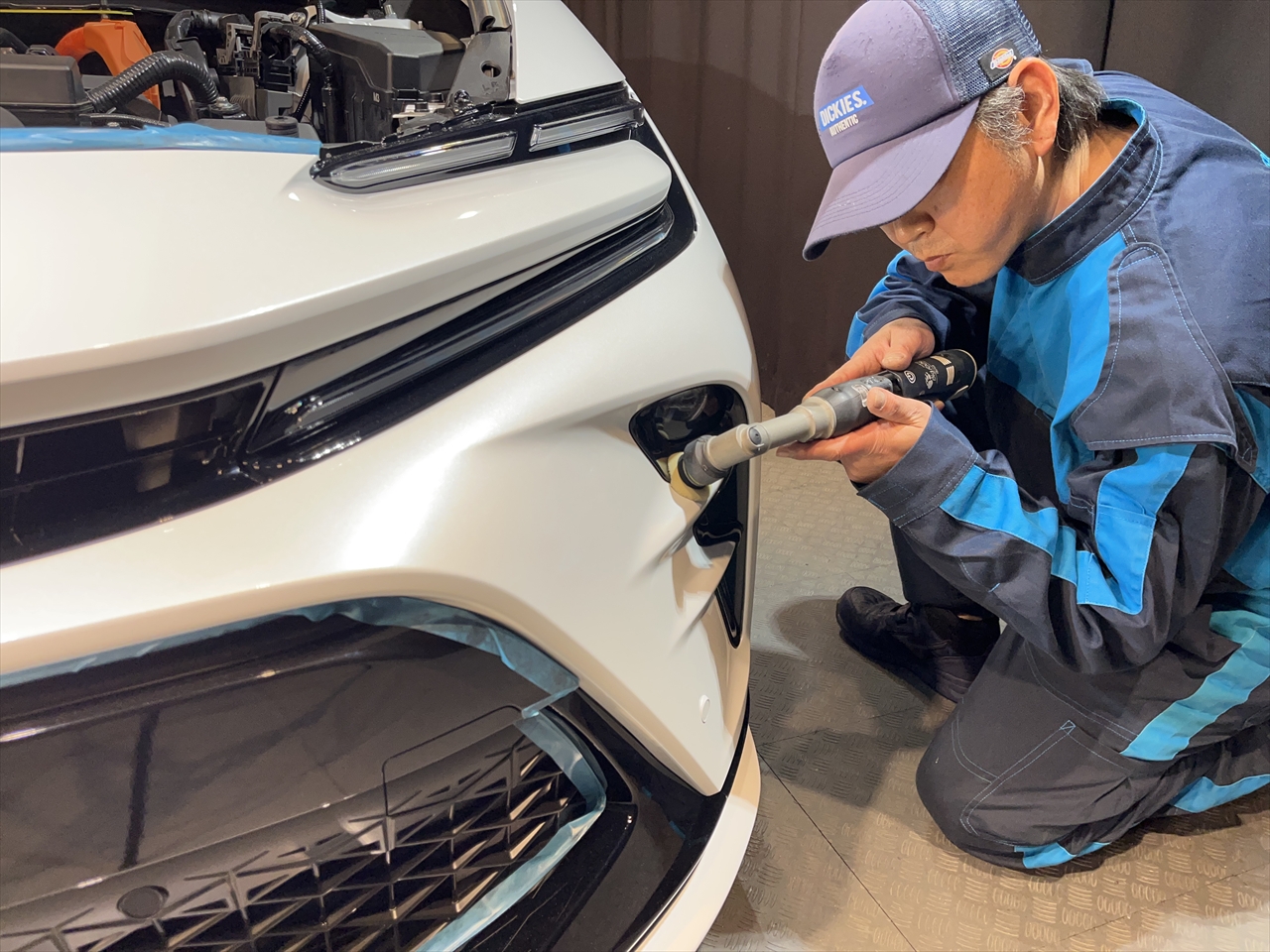 カーコーティング(部分施工)