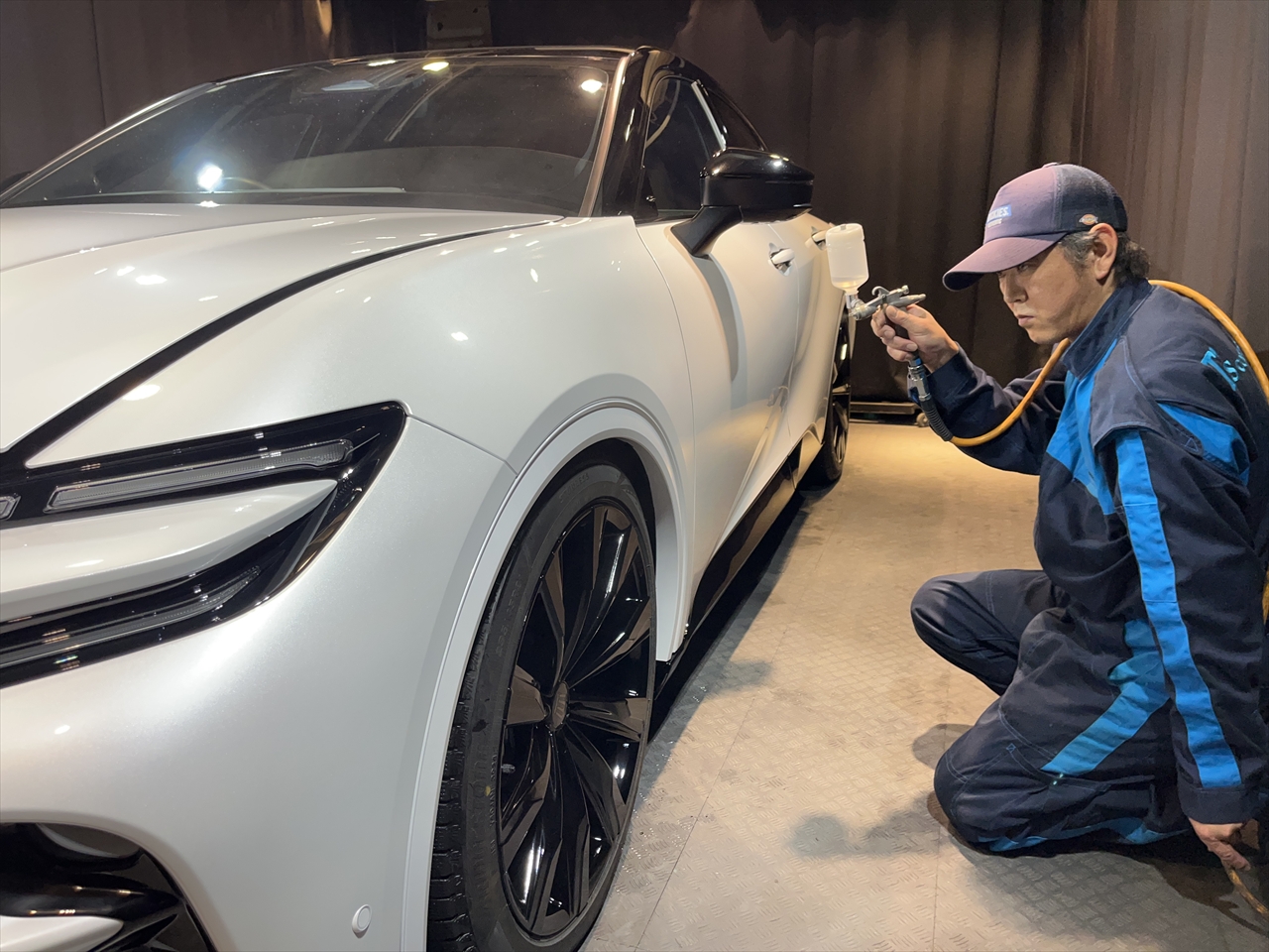 カーコーティング(部分施工)