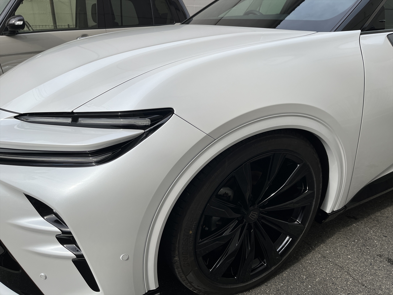 カーコーティング(部分施工)