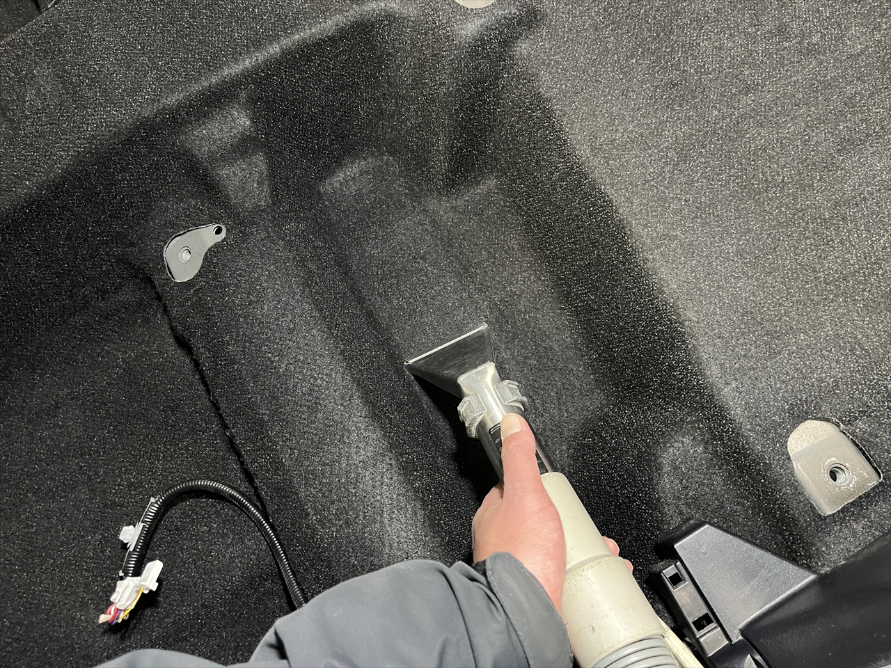 車内クリーニング(嘔吐)