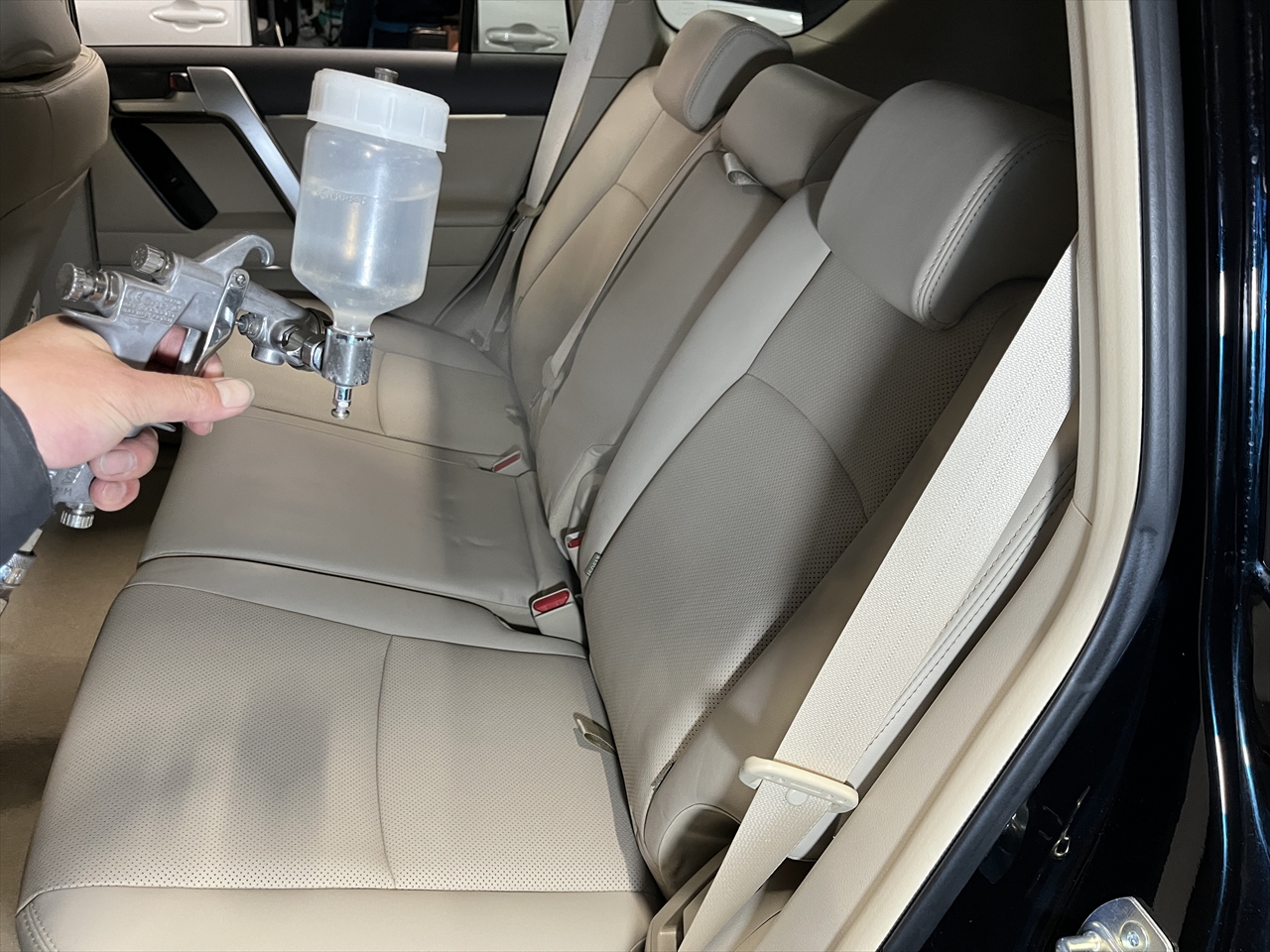 消臭剤の散布